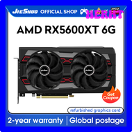 Jieshuo 5600xt เกม Rx 6G Gpu Gpu 192 Rx5600xt Gddr6-bit 6Gb คอมพิวเตอร์เดสก์ท็อปวิดีโอ Bükas Rvn Cfx Eth EGRTR