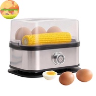 Zhongyanxi Stainless Steel Egg Cooker With Auto Shut Rapid Eggs Cooker Electric 6 Egg Capacity Boile