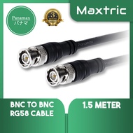 Panamax 1.5 Meter BNC To BNC RG58 Cable / Male To Male BNC Connector Coaxial Cable = ETC-2397