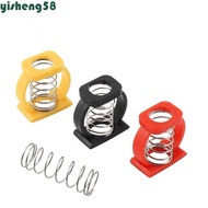 YISHENG Folding Bike Hinge Clip Spring, Hinge Clamp Spring Easy Free Twist Bike Spring Hinge Clamp, Knob Adjustment Spring C Buckle Frame Hinge Clamp Spring