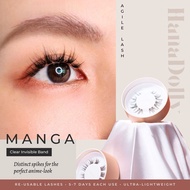 MANGA •  HanaDolly DIY Lash Extensions, Lightweight Lash Clusters, False Lashes, Glue Application | 