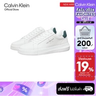 CALVIN KLEIN รองเท้าผ้าใบผู้ชาย Malmo Sneakers รุ่น YM00681 0YG - สีขาว