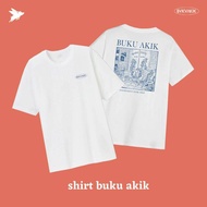Facade Agate Book T-Shirt biru