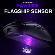 AULA SC800 8K Wireless E-sports Mouse USB-C/2.4Hz PAW3395 Sensor TTC Gold Wheel 37g Lightweight Mous