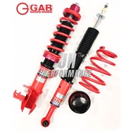 GAB HE Serviceable Honda Jazz GE / City GM2 2008+ Adjustable Suspension / Coilover