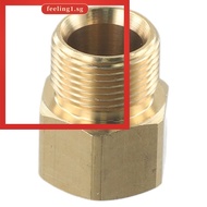 【FEELING】M22 15mm Male Thread to M22 14mm Female Metric Adapter Pressure Washer Brass
