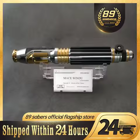 89Sabers MACE WINDU 2025 Latest version design lightsabers display stand
