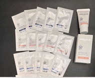 Ampleur W Protect UV Tone Up SPF50+ Sunscreen 10g; 旅行裝0.8g 亮白雙重保護防曬乳 Bright + /粉嫩亮膚 Tone Up 物理防曬乳/AQ