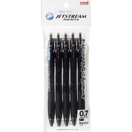 Mitsubishi Pencil / Oil-based ballpoint pen / Jetstream / 5 pens /0.7 /black【Direct from Japan】