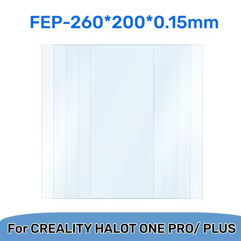 5Pcs FEP Film 260x200x0.15mm For CREALITY HALOT ONE PRO PLUS ANYCUBIC Photon Mono X 6Ks Release Film