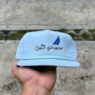 Vintage 90s the Coeur d'alene Rope Hat Strapback Adjustable Made in USA