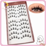 DIACHASG Manga Lashes, Soft Anime Eyes Lashes, Hot Wispy Strip Natural Long Fake Lashes Eye Makeup