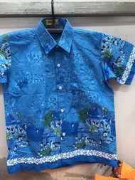 เสื้อเด็กอนุบาลเด็กเล็กลายไทยพร้อมส่ง7สี 5ขนาดให้เลือก เสื้อเชิ้ตลายไทยเด็กน้อยเปิดเทอมใหม่ เสื้อเด็
