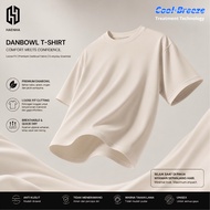 CoolBreeze Loose Fit T-Shirt DanbowlHaenha | Beige Beige Beige Oversized T Shirt Man