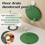 【Latest】Bathroom AntiOdor Mats Floor Drain Cover Silicone Mats Bathroom Sewer Odor Proof Floor Drain Mats