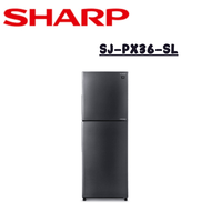【SHARP 夏普】SJ-PX36-SL 360L —級能效奈米低温脱臭觸媒變頻右開雙門冰箱 (含基本安裝)