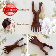 Head Massage Comb Head Massager Resin Five-claw Comb Stick Scraping Q4r8