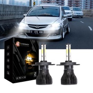 New หลอดไฟหน้า Led สีขาวสําหรับ Honda City Sel 4Thgen Year 2003-2008