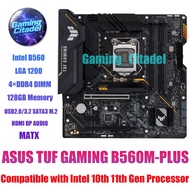 Used ASUS TUF GAMING B560M-PLUS MATX Motherboard DDR4 B560 Chipset Compatible with Intel 10th 11th P