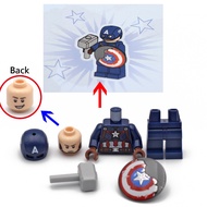 COOLPON|This Is LEGO Lego's Parts 76323 Doll Breakdown Sale Captain America Marvel sh0736