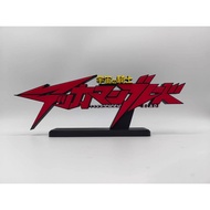 Cosmic Knight Tekkaman Blade Logo Three-Dimensional Font Stand Signboard Trendy Play Decoration