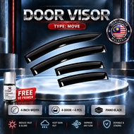 DASHING T1 T2 X70 PLUS VT9 Car Window Visor Free Racingkool 95primer Door Visor Ari Press Window Def