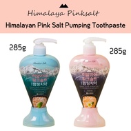 Himalayan Pink Salt Pumping Toothpaste Floral Mint /Ice calming mint 285g korean