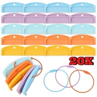 Portable Cards Hanging Clip - Curved Card Slot with Ring - Yoto Card Holder with Loop - Story Card S
