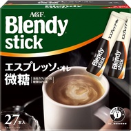 〈Direct from Japan〉〈Made in Japan〉AGF Blendy Stick Espresso Olé Fine Sugar 27pcs 【Coffee Sticks】☆Bar