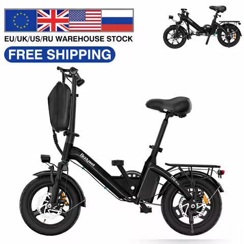 T16pro Folding Electric Bike 750W 36V 13Ah Battery, 20 MPH E-Bike for Adults, UL Certified, 14" City
