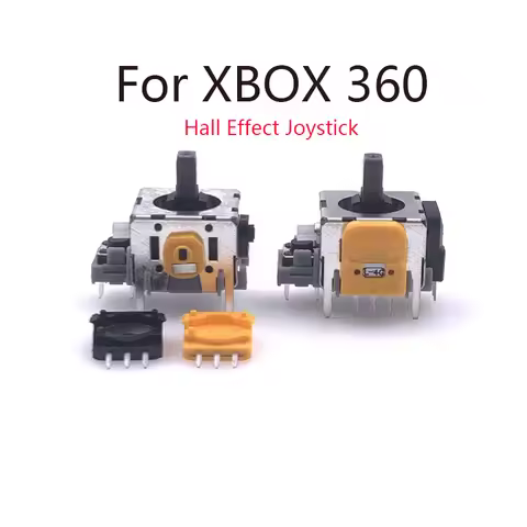 2Pcs Hall Electromagnetic Joysticks High Precision For XBOX 360 Controller Hall Effect Joystick