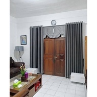 NEW BOSKA GLOSSY FIBER CURTAINS 6 WAVES