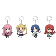 GANTUNGAN BOCCHI THE ROCK KEYRING BOCCHI THE ROCK ACRYLIC ANIME KEYCHAIN/