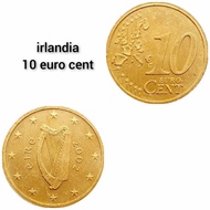 koin 10 euro cent - irlandia
