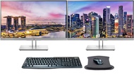 HP EliteDisplay E243 24 Inch 1920 x 1080 (1FH47A8) Full HD IPS LED-Backlit LCD 2-Pack Monitor Bundle