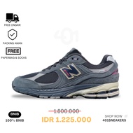 NEW BALANCE New Sneakers Balance 2002R Black Grey Authentic 100% BNIB