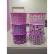 One Touch Polkadot Tupperware Brand