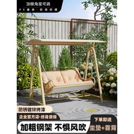 Outdoor Swing Hanging Chair Balcony Courtyard Garden Swing Chair Outdoor Double Hammock Cradle Chair
