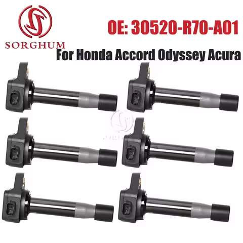 SORGHUM Ignition Coil UF603 For 2008-16 Honda Odyssey Accord V6 3.5L Acura TL RL TSX V6 3.5L 3.7L 30