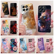 For Honor X6a X6b Case Cute Lion New Painted Cover Soft Slim Phone Case For Honor X6B X 6 a X6 b Hon