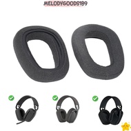 MELODYGOODS1B9 2PCS Professional Noise Insulation, Memory Foam Breathable Cotton Linen Fabric Replac