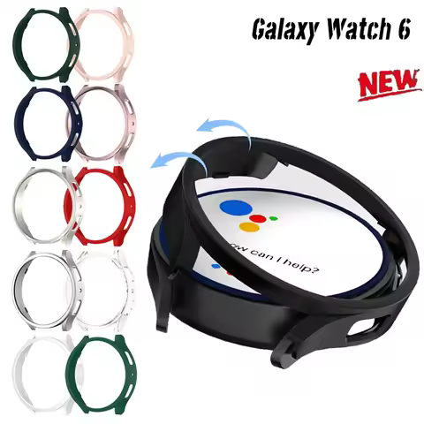 Case for Samsung Galaxy Watch 6 Classic 43mm 47mm SmartWatch PC Protect Shell Bumper for Galaxy Watc