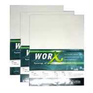 Worx Specialty Paper 90gsm Short, A4, Long Pale cream, White 10sheets