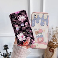 [08] Softcase Samsung A01 A01Core A2 Core A10 - Bear & Star Motif Casing - Girls Case - Bumper - Pro