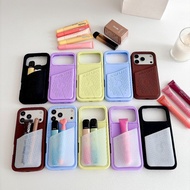 NINJA LABS Yoga Pocket Soft Liquid Silicone Gel Phone Case for IPhone 17 16 15 14 13 12 Pro Max Plus