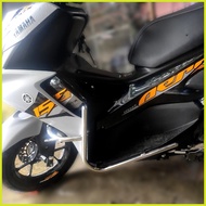 ☼ ◜ ☆ AEROX 155 V2  STAINLESS HALF CRASH GUARD/ Aerox V2  HALF CRASH GUARD/HALF ARMOR CRASH GUARD C