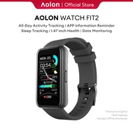 Aolon FIT2 Smart Watch Blood Oxygen &amp; Heart Rate Monitor Multiple Sport Modes IP67 Waterproof Huawei Band 8