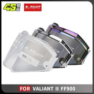 Na ◂ Orihinal Ls2 Valiant II Helmets Visor Chrome Red Rainbow Lens Angkop Para Sa Ls2 Ff900 Helmet