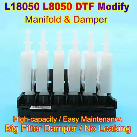 L18050 Dtf Manifold Damper Conversion Kit For Epson L8050 Printer Dtf Modification Software Dtf Dong