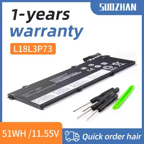 L18L3P73 L18M3P73 L18C3P72 L18C3P71 L18M3P73 L18M4P74 Laptop Battery for Lenovo ThinkPad T490 T495 P